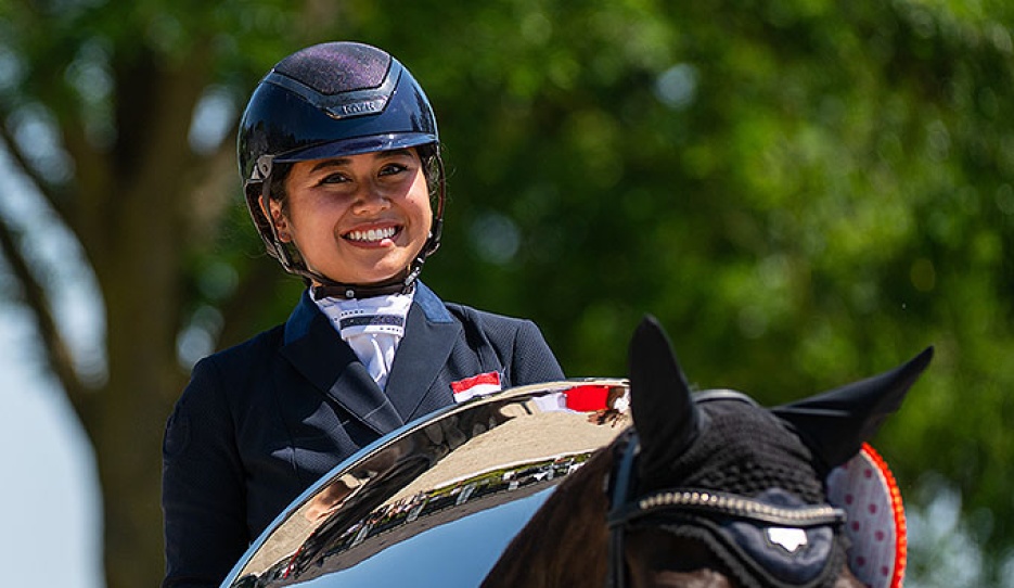 Dara Ninggar Prameswari at the 2026 CDI Kronberg :: Photo © Lukasz Kowalski