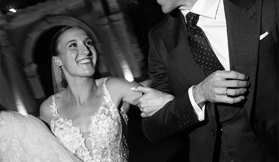 Alba Abollo Fontela and Manu Sanchez got married :: Photo © private