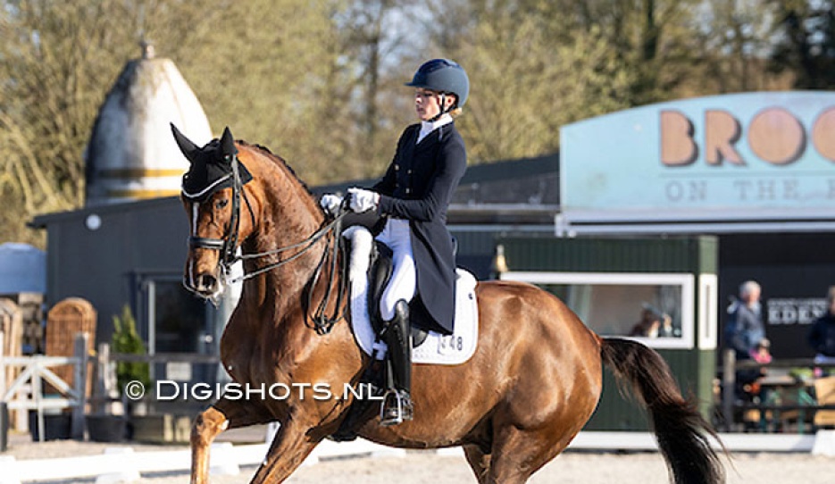 Beata Soderberg and Talento at the 2026 CDI Tolbert :: Photo © Digishots