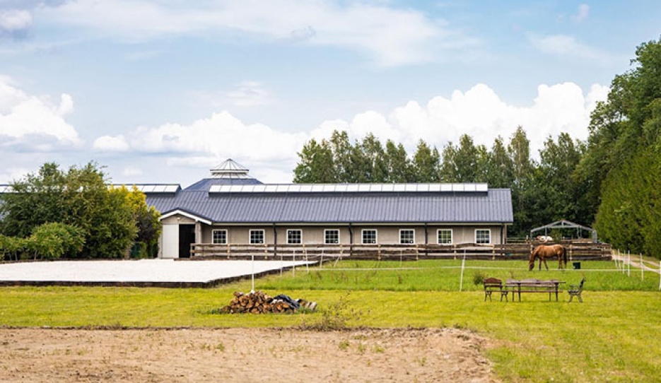 Equestrian Estate Designed Around Horses, Refined for People near Warsaw (POL)