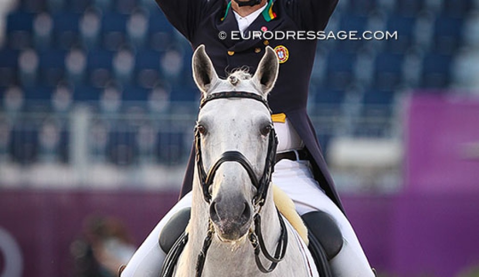Rodrigo Torres and Fogoso at the 2021 Olympic Games in Tokyo :: Photo © Astrid Appels