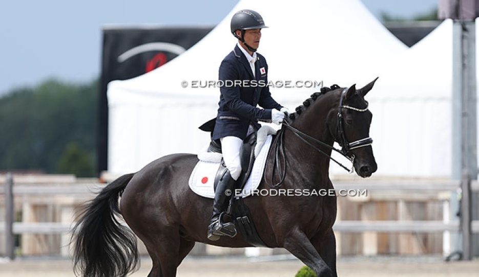Toshifumi Jō on Elmero at the 2024 CPEDI Hagen :: Photo © Astrid Appels
