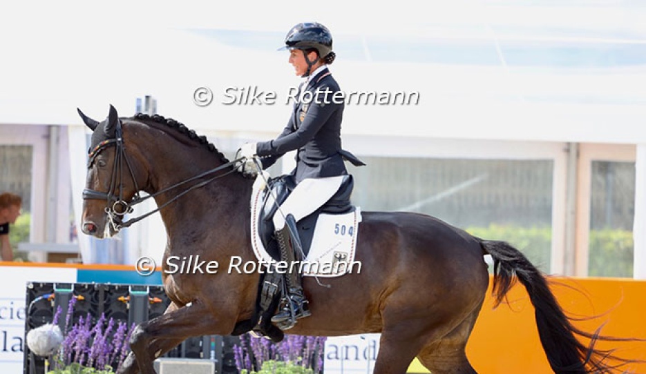 Isabell Nowak and Siracusa OLD at the 2025 European Para Dressage Championships in Ermelo :: Photo © Silke Rottermann