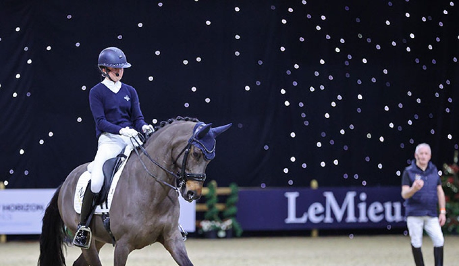Richard Davison's exceptional Dressage Masterclass returns. Credit London International Horse Show :: Photo © Peter Nixon 