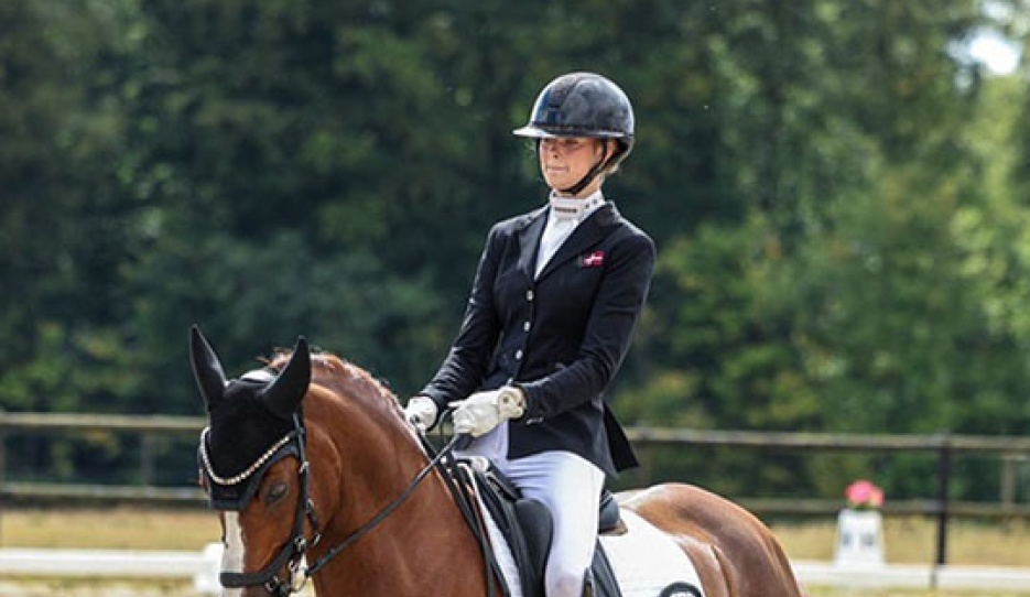 Filippa Jaeger Jensen on HJK Catani at the 2026 Danish Pony Championships :: Photo © Ridehesten