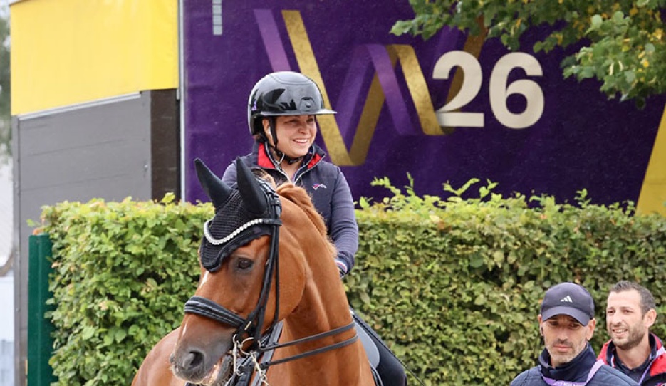 France’s freestyle European champion of last year: Alexia Pittier and Sultan :: Photos © Silke Rottermann