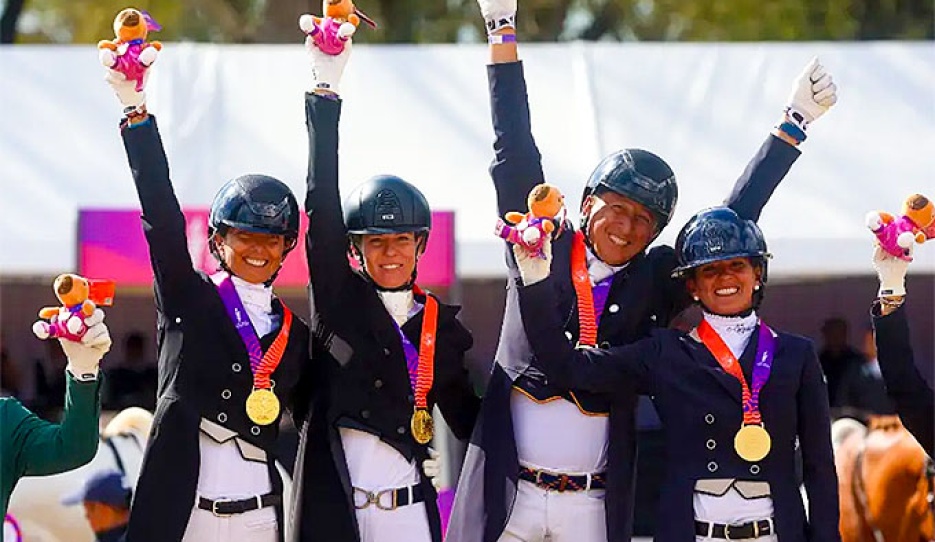 Gold for Team Ecuador at the 2026 South American Games :: Photos © Seba Passera