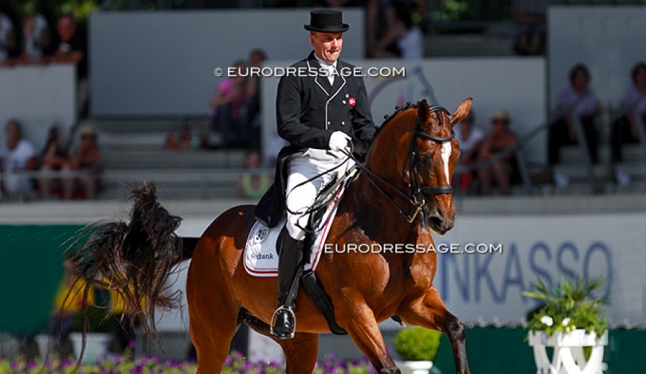 Lars Petersen and Mariett at the 2014 CDIO Aachen :: Photo © Astrid Appels