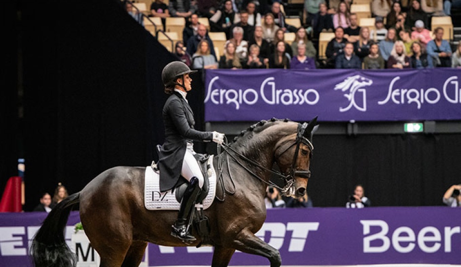 Last year"s winner in Herning - Cathrine Laudrup-Dufour and MSJ Freestyle