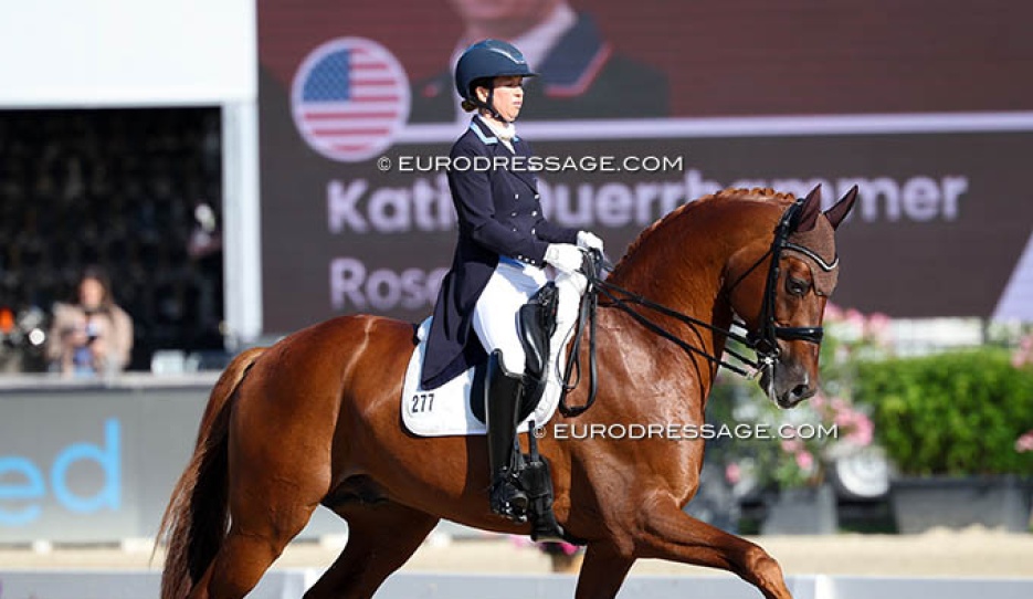 Katie Duerrhammer on Rosebank VH at the 2026 CDIO Hagen :: Photo © Astrid Appels