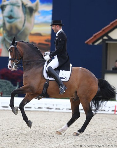 Marcus Hermes' Rovereto was not a happy camper in his Hagen Grand Prix test. The Rousseau x Wolkenstein II held himself too much