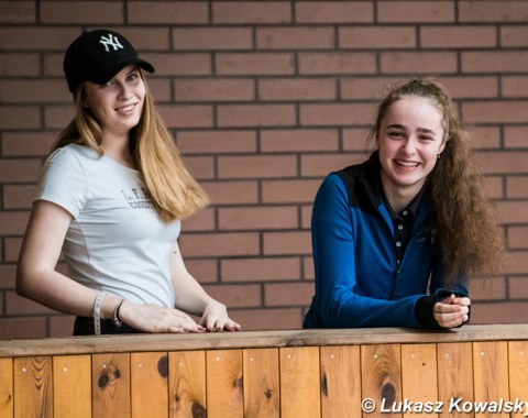 Czech's Eliska Skrivanova and Eva Vavrikova