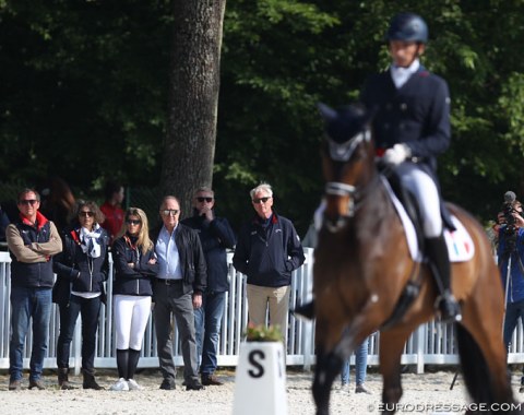 The French with Emanuelle Schramm, Morgan Barbançon Mestre, Thierry Barbançon, and Jan Bemelmans watching Bertrand Liegard on Star Wars