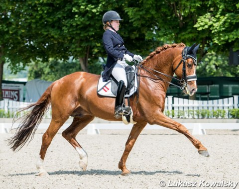 Lilly Messner on Red Diamond B