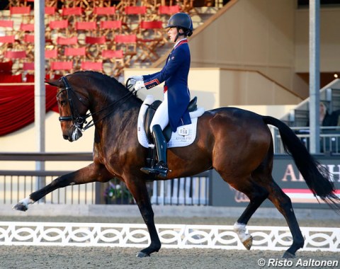 Charlotte Dujardin and Mount St John freestyle