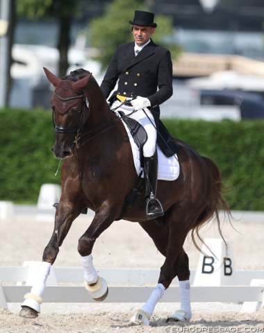 Stephane Mazzacco warming up No Limit