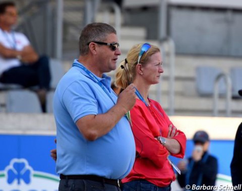 Danish trainers Soren Vallentin and Nathalie zu Sayn-Wittgenstein