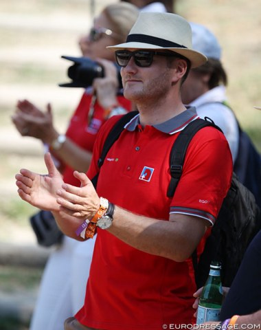 Swiss team veterinarian Christoph Kühnle