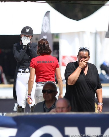 Valentina Pistner and mom Nicole can't believe the score