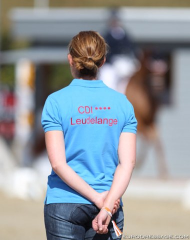 Gate keeper with Leudelange T-shirt