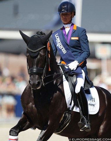 Governor disagreed with a lap of honour to celebrate his silver medal