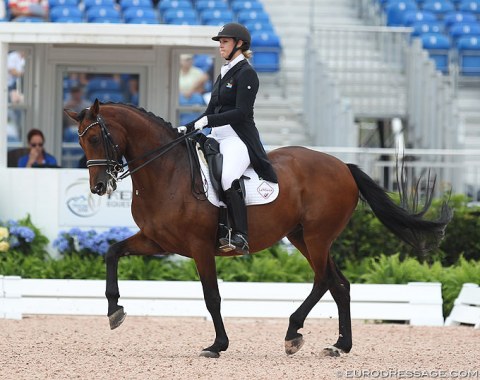 South Africa's Gretha Ferreira on Lertevangs Lavinia