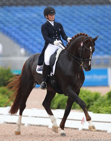 Australia's team rookies Alexis Hellyer and Bluefields Floreno