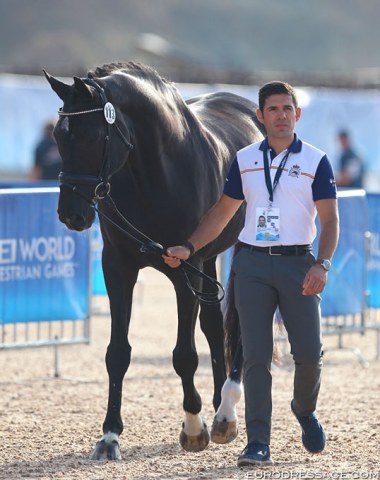 Severo Jurado Lopez with Deep Impact