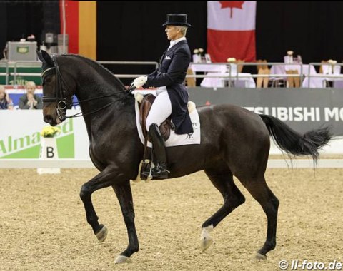 Insa Hansen on Grand Ducal Dressage's Diamond's Diva