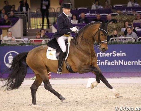 Hubertus Schmidt and Escolar (by Estobar x Furst Piccolo)