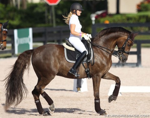 AShley Holzer schooling Sir Caramello