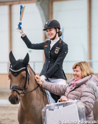 German pony rider Shona Benner on Der Kleine Sunnyboy