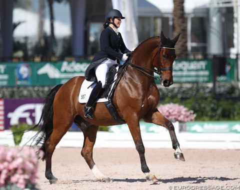 Heather Boo and Divertimento, who was previously shown by Tinne Vilhelmson and Chris von Martels