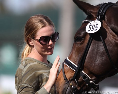 Lindsay Kellock with Floratina