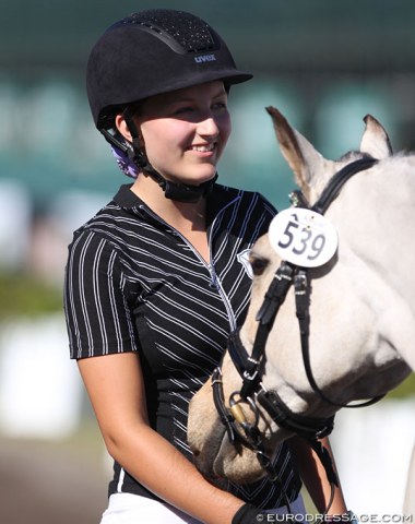 Jordan Osborne with pony Cinderella