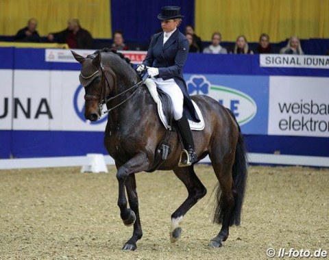 Dorothee Schneider on Fohlenhof's Rock 'n Rose