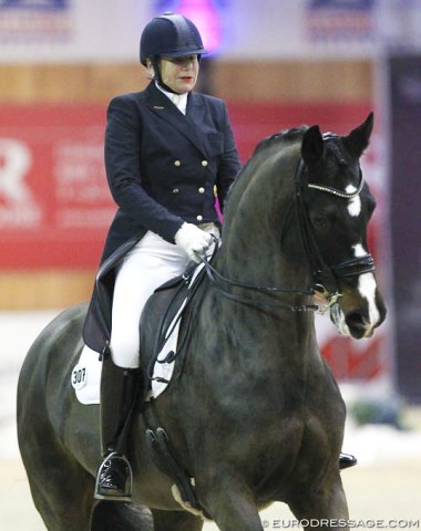 German Christiane Schuarte riding for Boznia & Herzigovina on Vanqueur