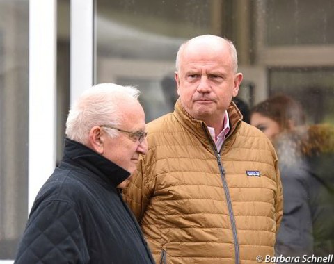 Former international judge and the big boss of Fendt tractors, Martin Richenhagen. Fendt sponsors the German Equestrian Federation