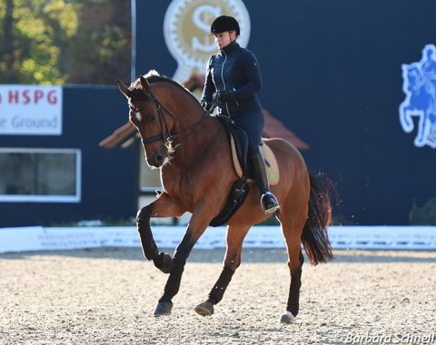 Isabell Werth on Emilio