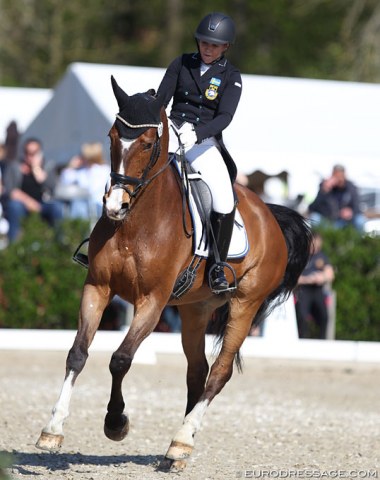 Maja Svensson on Anastacia NDS (by Rivero II x Bayron)