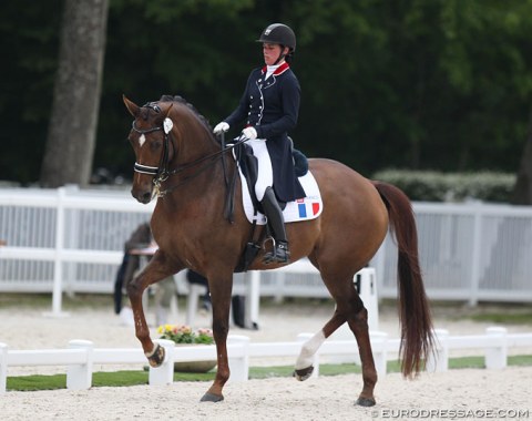 French Nolwenn Baudouin on the talented mare Bianca (by Jazz x Krack C)