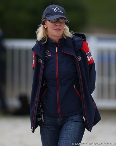 Charlotte Bredahl, U.S. Developing Grand Prix team trainer