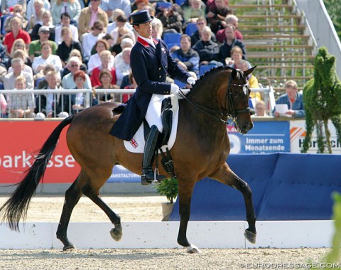 Carl and Escapado at the 2005 Europeans in Hagen