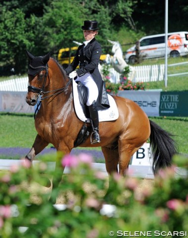 Riding in the GP Special tour: Morgan Barbançon on Bolero