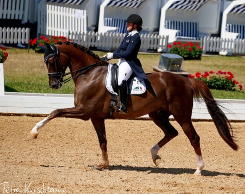 Diana Porsche on Chrevi's Ravallo (by Skovens Rafael x Cavallo)