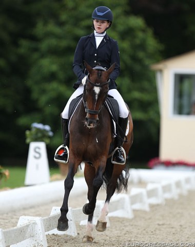 Ireland's Martha Jobling-Purser recently took on the ride on former British team pony Valido's Starlight