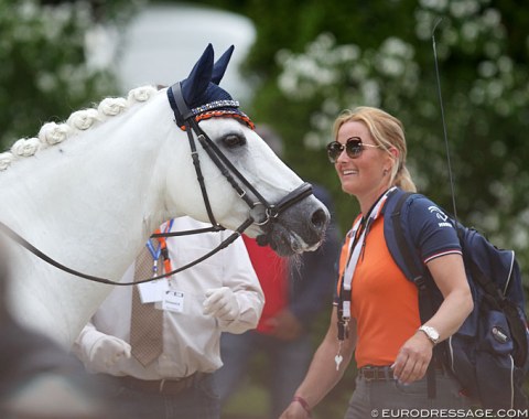 Micky's mom Jonna Schelstraete with Elin's Noncisdador