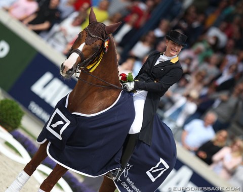 The birthday girl wins the 2019 Aachen Grand Championship