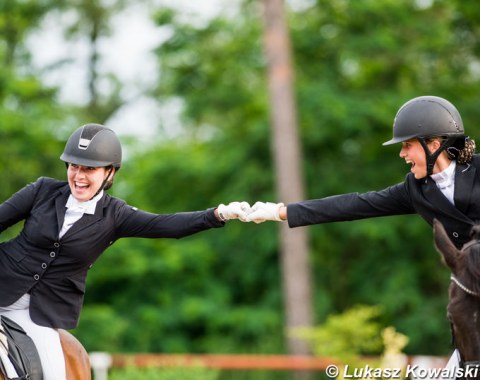 Zsofia Lazar and Sara Balogh