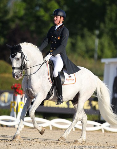 Esteban Cornejo Casillas on the 20-year old RMR Salero